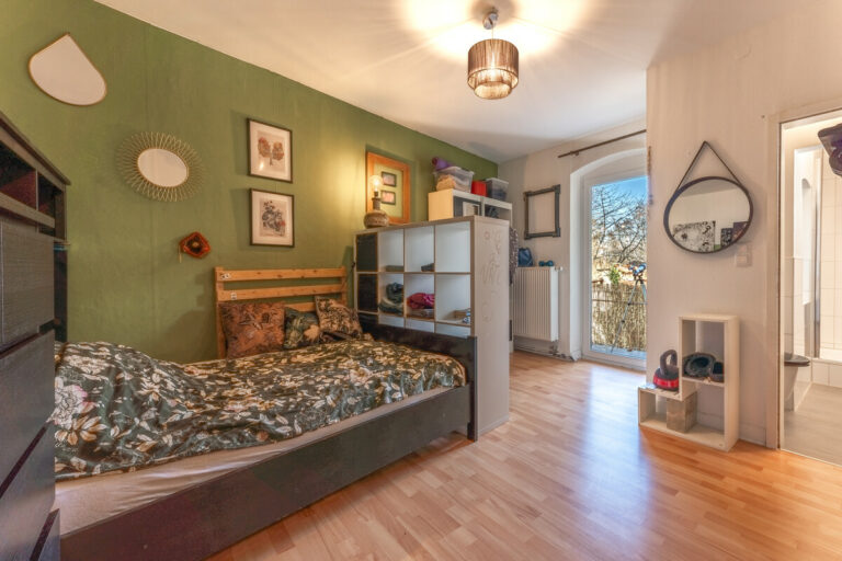 Schlafzimmer (W3) im 1. OG