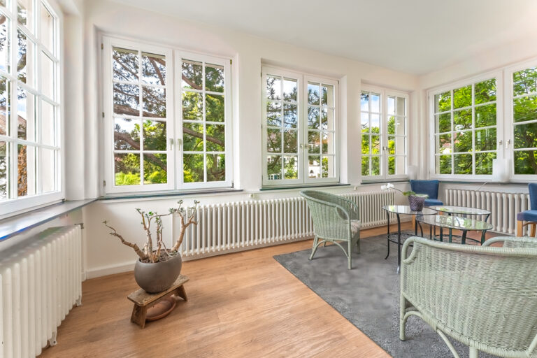 Loggia im Obergeschoss