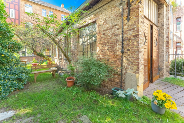 Blick auf die Werkstatt bzw. Ausstellungs-/Veranstaltungsraum