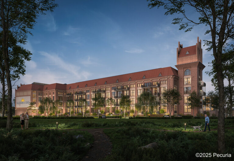 Westfassade (Bauteil A)