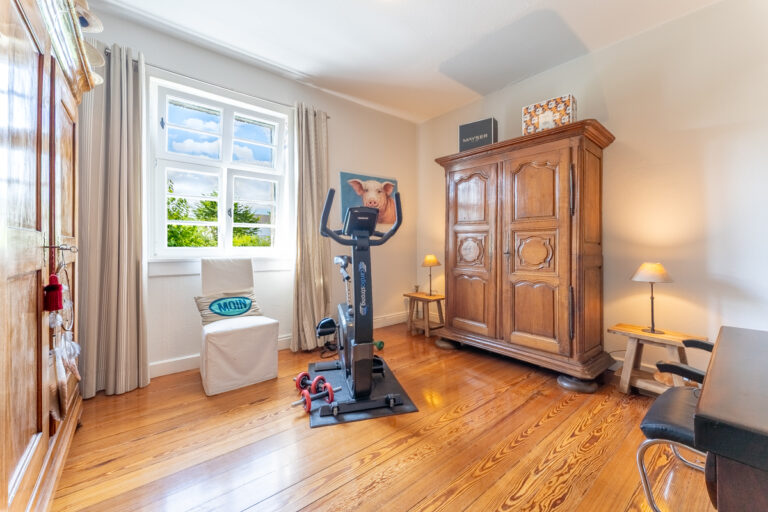 Fitnessraum im Obergeschoss