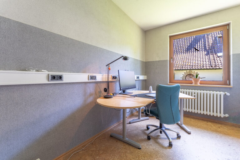 Arbeitszimmer im Erdgeschoss