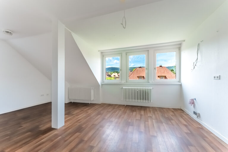 Wohnbereich im Dachgeschoss