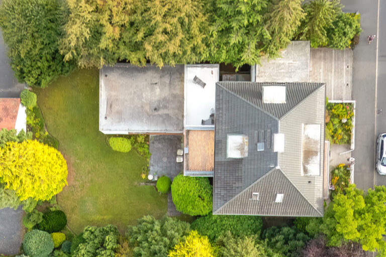 Vogelperspektive vom Grundstück