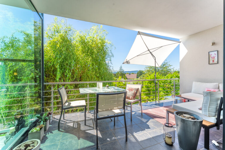 Terrasse am Essbereich