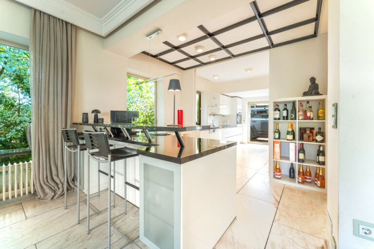 Offene Küche zum großzügigen Wohnbereich