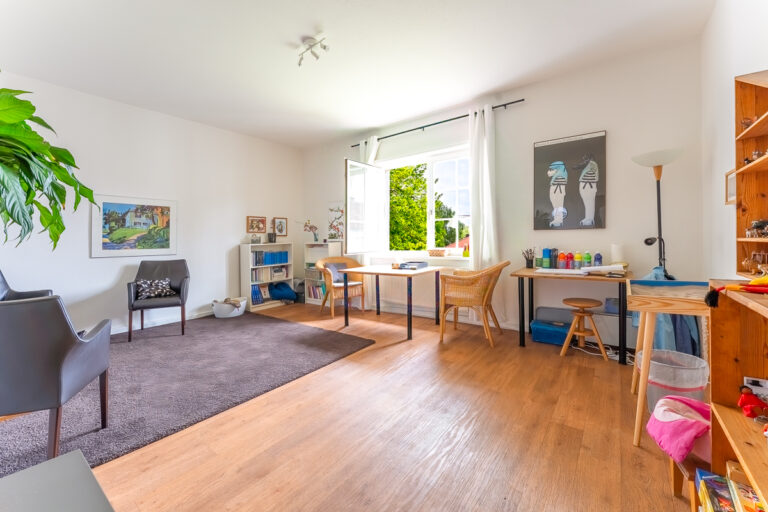 Praxiszimmer im Obergeschoss