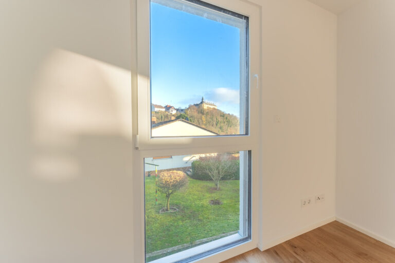 Blick aus dem Arbeitszimmer