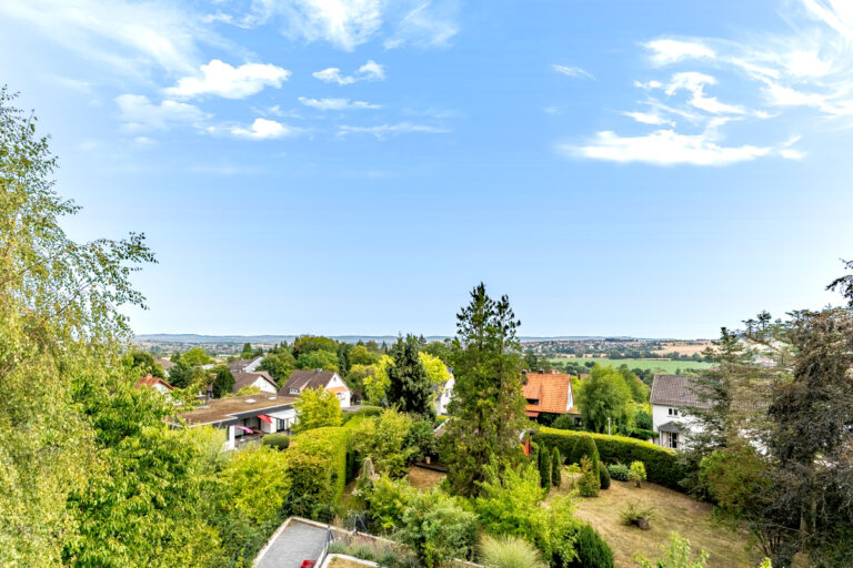 Fernblick von der Dachterrasse