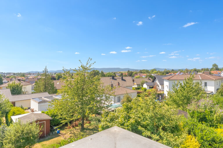 Blick von der Dachterrasse