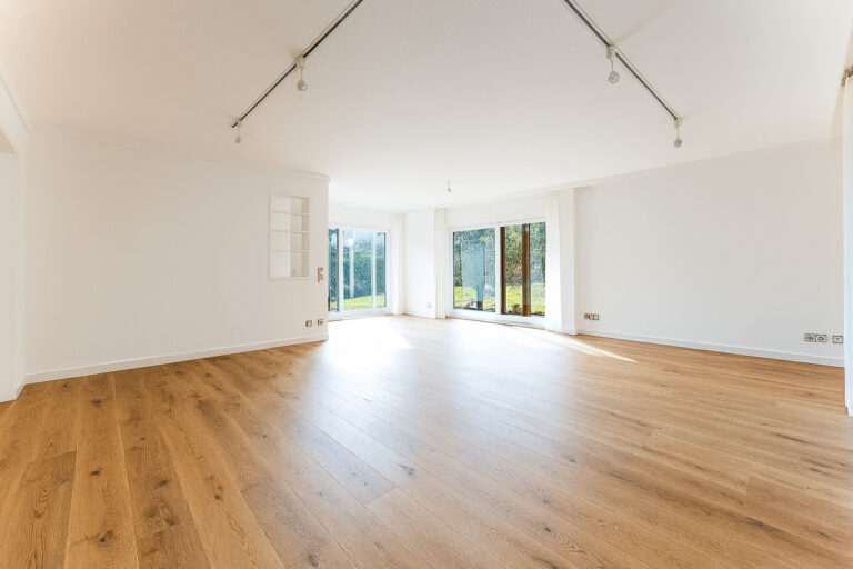 Wohnzimmer. AI-Simulation