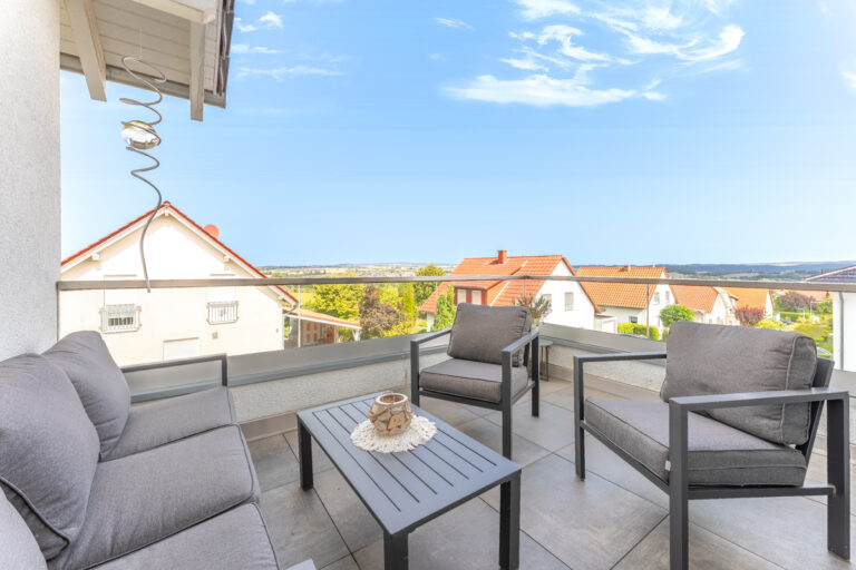 Dachterrasse im Obergeschoss