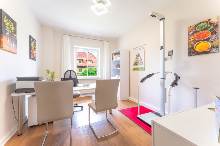 Praxiszimmer im Obergeschoss