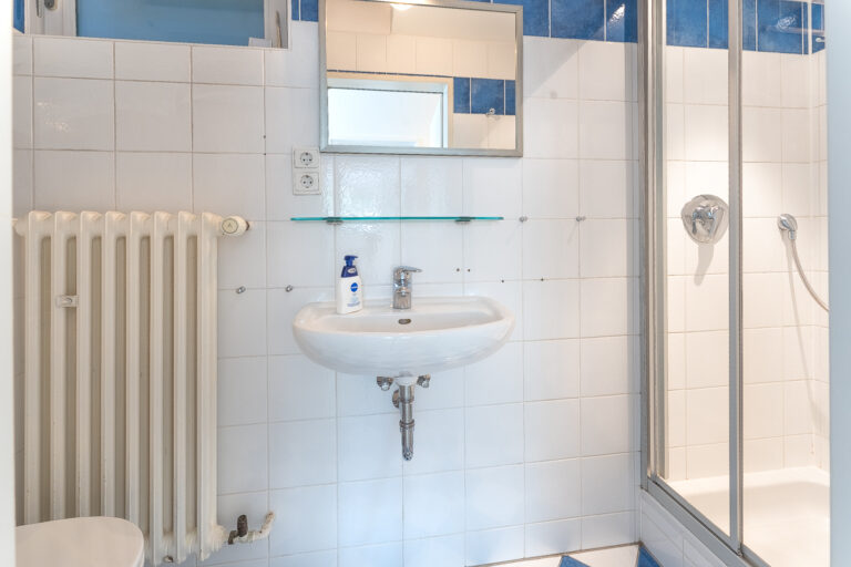 Badezimmer im Untergeschoss