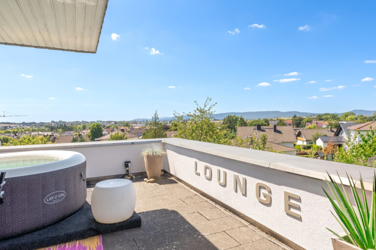 Dachterrasse am Elternbereich
