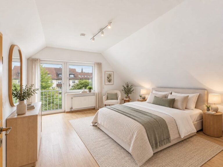 Anbau (OG) - Schlafzimmer 2 (KI animiert)