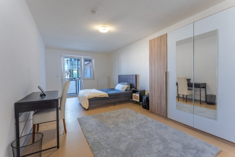 Schlafzimmer. Wohnung 4 im 1. OG rechts