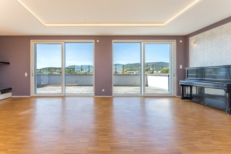 Fernblick aus dem Wohnbereich