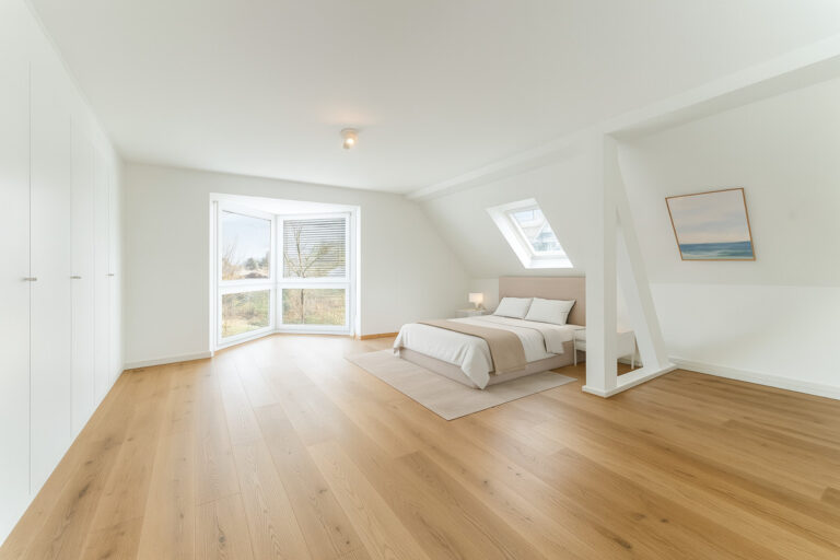 Schlafzimmer. AI-Simulation