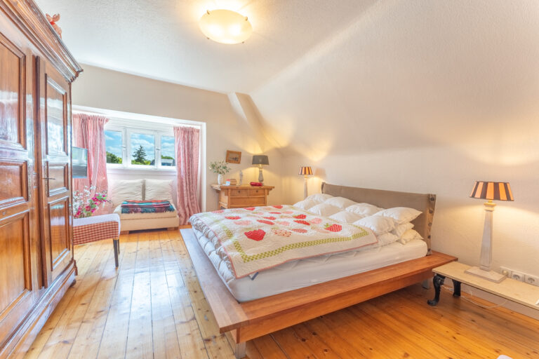 Schlafzimmer im Dachgeschoss