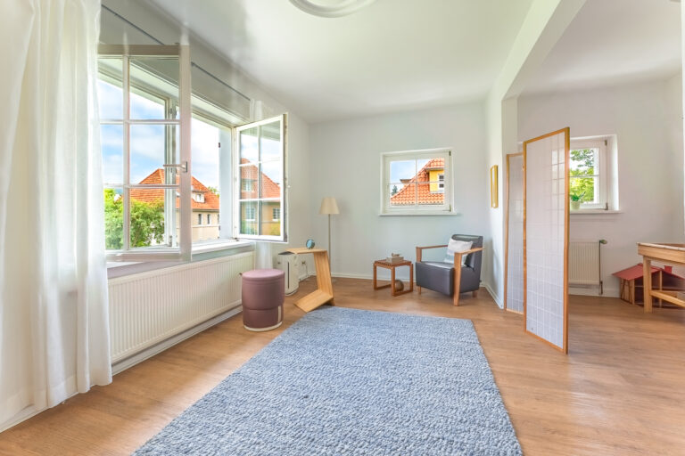 Praxiszimmer im Obergeschoss